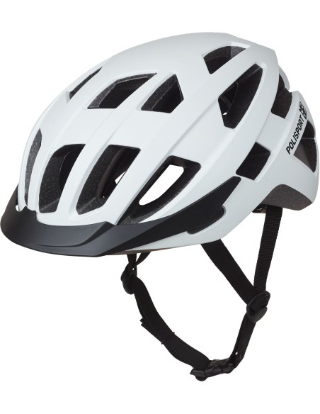 Fahrradhelm Polisport City Move M 54-58 cm - Weiß