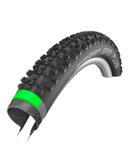 Reifen Schwalbe Smart Sam Plus DD/GreenGuard 26 x 2.25"/ 57-559 - Schwarz