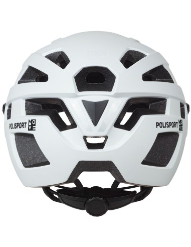 Fahrradhelm Polisport City Move M 54-58 cm - Weiß