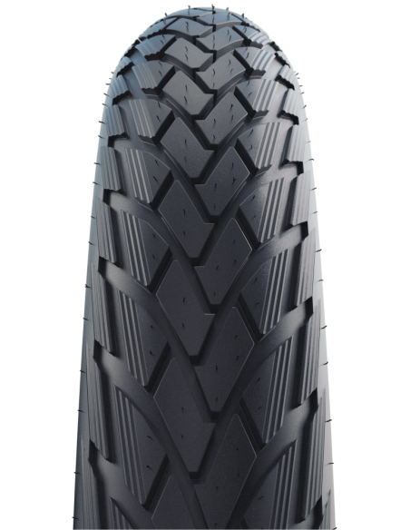 Reifen Schwalbe Green Marathon GreenGuard 28 x 2.00"/50-622mm - Schwarz mit Reflexion
