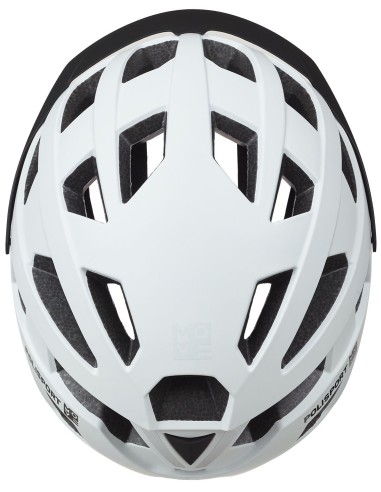 Fahrradhelm Polisport City Move M 54-58 cm - Weiß