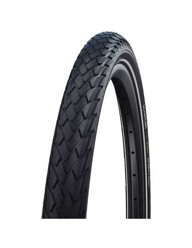 Reifen Schwalbe Green Marathon GreenGuard 28 x 1.25"/ 32-622mm - Schwarz mit Reflexion