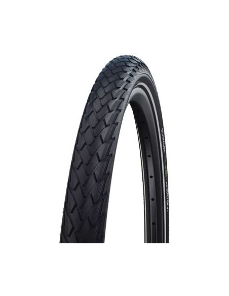 Reifen Schwalbe Green Marathon GreenGuard 28 x 1.25"/ 32-622mm - Schwarz mit Reflexion