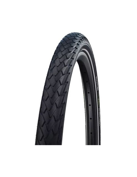 Reifen Schwalbe Green Marathon GreenGuard 28 x 1 ½" / 40-635mm - Schwarz mit Reflexion