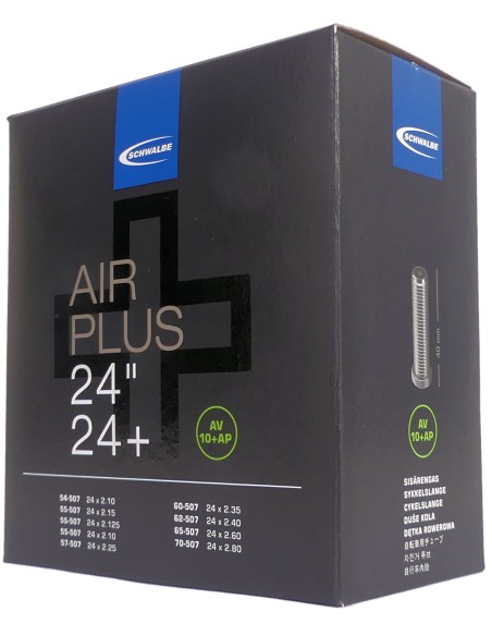 Schlauch Schwalbe AV10L-AP Air Plus 24'' 54/70-507 IB AV 40mm Ventil