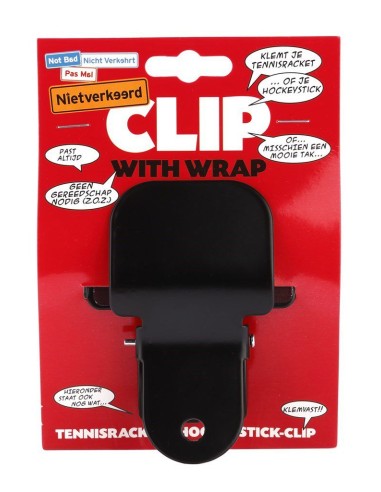 Tennis/Hockey-Klammer NietVerkeerd - Schwarz