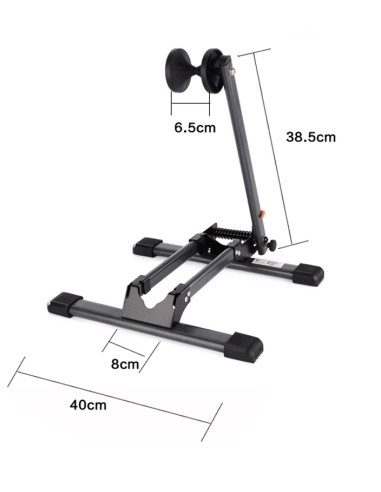 Faltbarer Aufbewahrungs- und Präsentationsständer Edge   Schwarz