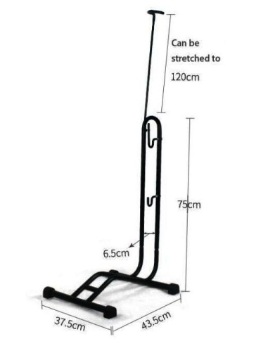 Ausstellungsständer Edge L-Stand für 1 Fahrrad