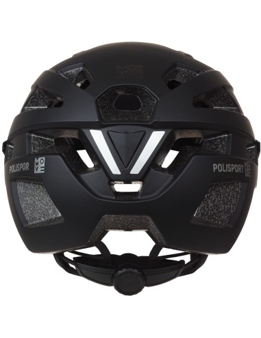 Fahrradhelm Polisport City Move M 54-58 cm - Schwarz
