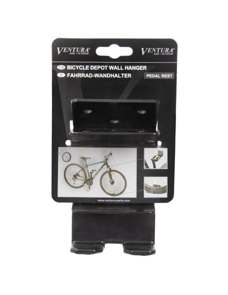 Kompakter Fahrradwandhalter M-Wave