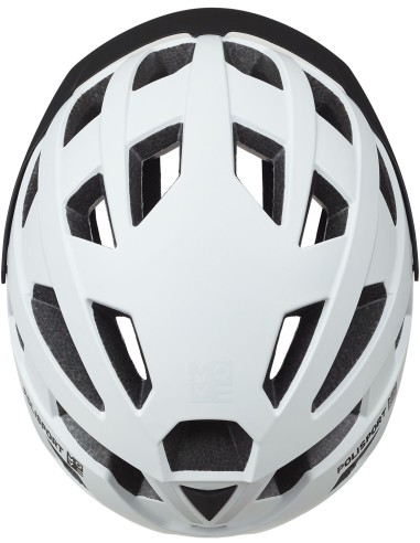 Fahrradhelm Polisport City Move L 58-61 cm - Weiß