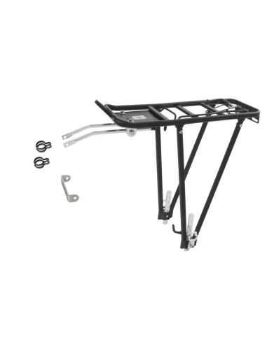 Gepäckträger für Hinten 26/28" M-Wave Screw-On II - Schwarz