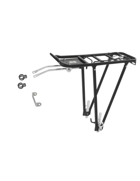 Gepäckträger für Hinten 26/28" M-Wave Screw-On II - Schwarz