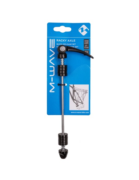 Schnellspanner M-Wave Racky Achse zur Montage des Gepäckträgers