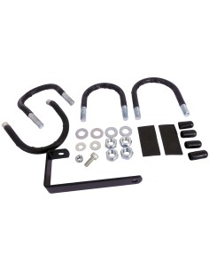 Montageset Steco Comfort extra lang - Mattschwarz