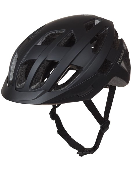 Fahrradhelm Polisport City Move L 58-61 cm - Schwarz