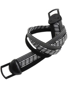 Spanngurt Gepäckträger Trio Gazelle 28" Power mit 3 Gurte - Schwarz/Silber