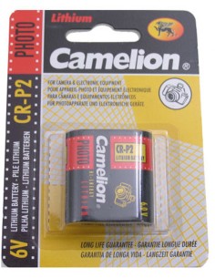 BATTERIE  CR-P2  6-VOLT