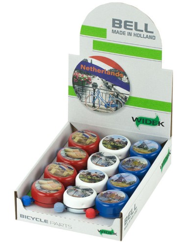 Fahrradklingel Widek "Typical Dutch" - Windmühle