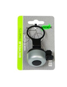Fahrradklingel Widek DeciBel für Ahead Befestigung - Silber