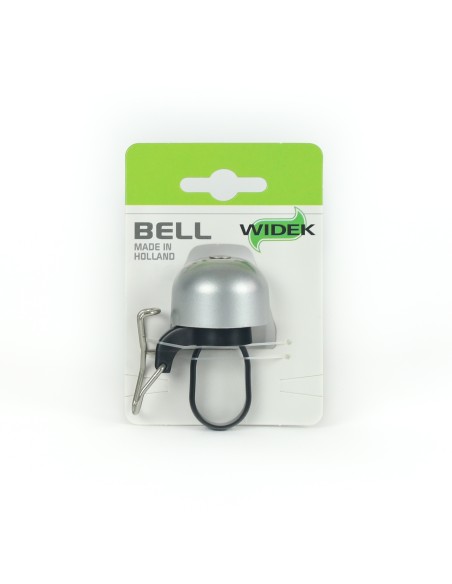 Fahrradklingel Widek Paperclip mini - Silber
