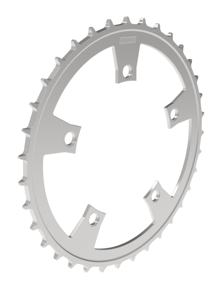 Kettenblatt 64Z Enduo Cargo 5-B 130-BCD Cl-46.7mm - Silber