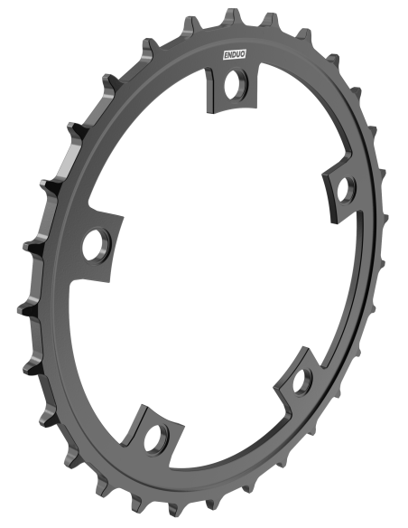 Kettenblatt 58Z Enduo Cargo 5-B 130-BCD Cl-46.7 - Schwarz