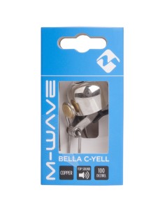 Fahrradklingel M-Wave Bella C-Yell  ø30mm - Silber