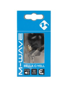 Fahrradklingel M-Wave Bella C-Yell  ø30mm - Schwarz