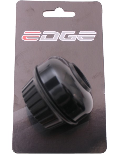 Fahrradklingel/ Drehglocke Edge Turney - Schwarz
