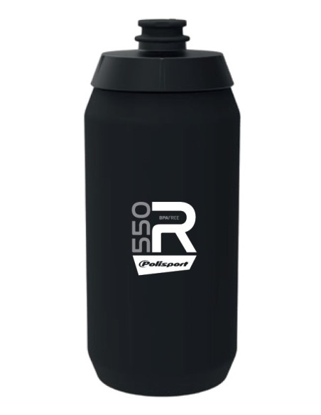 Trinkflasche Polisport RS550 Leichtgewicht 550ml - Schwarz
