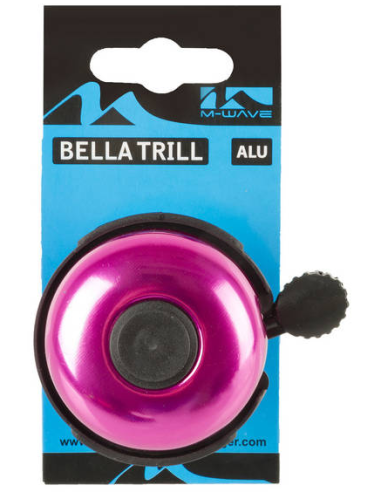 Fahrradklingel M-Wave Bella Trill ø53mm - Rosa