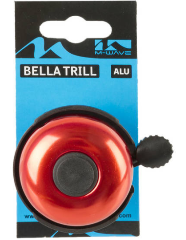Fahrradklingel M-Wave Bella Trill  ø53mm - Rot