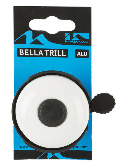 Fahrradklingel M-Wave Bella Trill ø53mm - Weiß