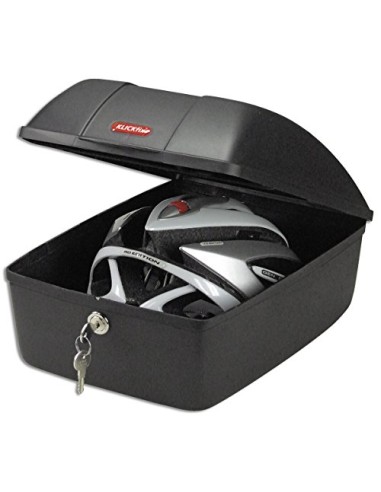 Topcase Polisport Luxe mit Schnellverschluss - Schwarz