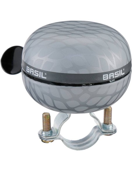 Fahrradklingel Basil Noir Big Bell ø60mm - Silber
