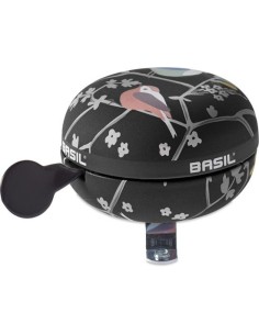 Fahrradklingel Big Bell Wanderlust ø80mm - Charcoal