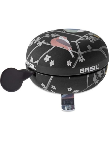 Fahrradklingel Big Bell Wanderlust ø80mm - Charcoal
