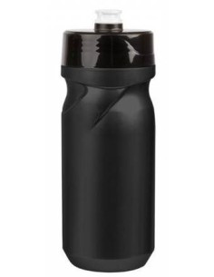 Trinkflasche mit Schraubverschluss Polisport S600 - 600ml - Schwarz/Schwarz/Weiß