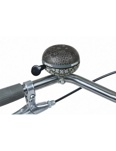 Fahrradklingel Ding-Dong Basil Bohème ø80mm - Black