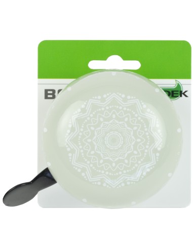 Fahrradklingel Ding-Dong Widek Mandala ø80mm - Frost Grey