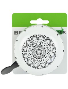 Fahrradklingel Ding-Dong Widek Mandala ø80mm - Zebra Black