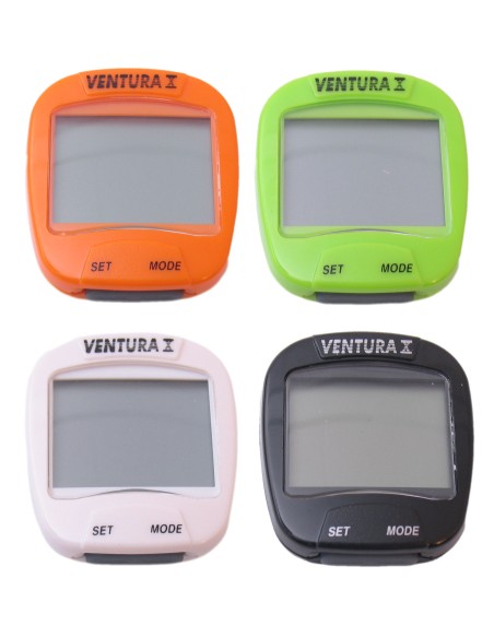 Fahrradcomputer Ventura X 10 Funktionen - Schwarz