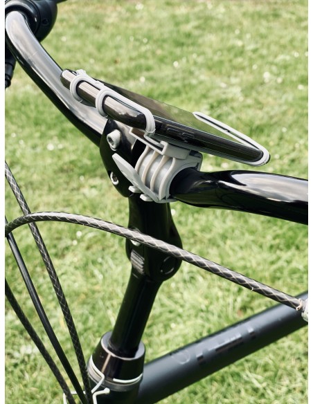 Telefonhalter Edge EZ Fit - 360 ° - Silikon - Schwarz