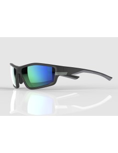 Sonnenbrille Mirage Sport mit 3 Paar Gläsern - Schwarz/Grau