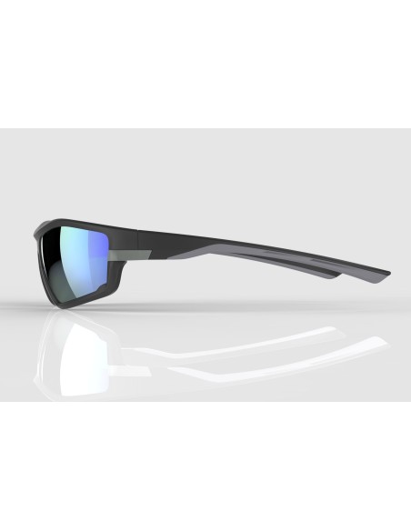 Sonnenbrille Mirage Sport mit 3 Paar Gläsern - Schwarz/Grau
