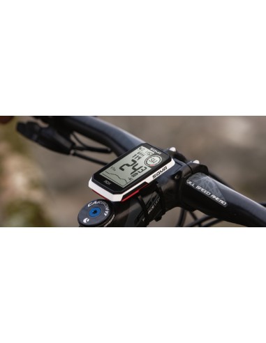 Fahrradcomputer GPS Sigma ROX 4.0 mit Standard-Lenkerhalterung - Schwarz