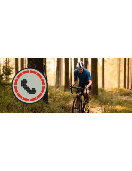 Fahrradcomputer GPS Sigma ROX 4.0 mit Standard-Lenkerhalterung - Schwarz