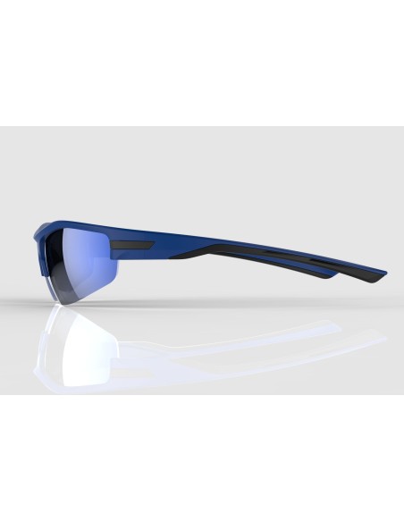 Sonnenbrille Mirage Sport mit 3 Paar Gläsern - Blau/Schwarz