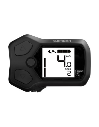 Fahrradcomputer für Shimano Steps SC-E5000A mit Schaltereinheit integriert